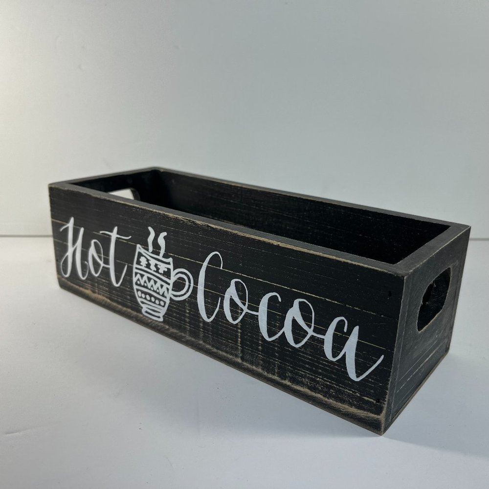 🐰 Hobby Lobby Hot Cocoa Wooden Box